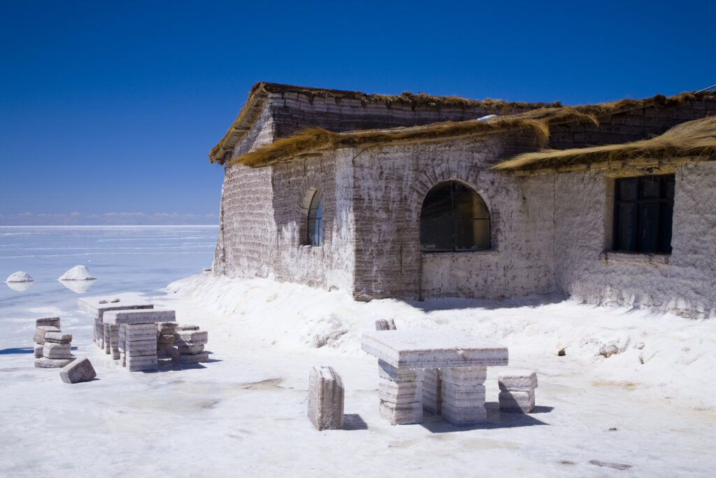 Bolivia, Southern Altiplano, Salar de Uyuni.