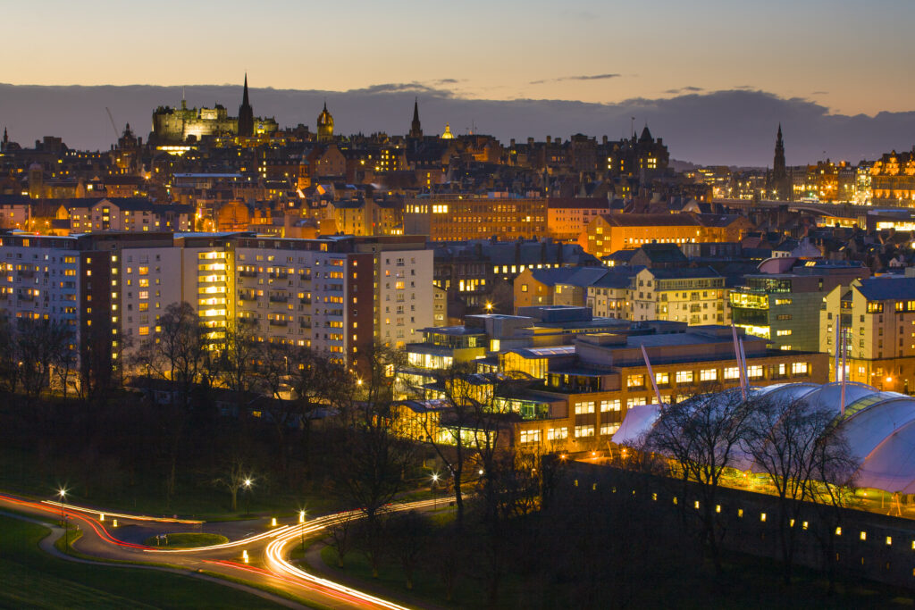 Scotland, Edinburgh, Holyrood.