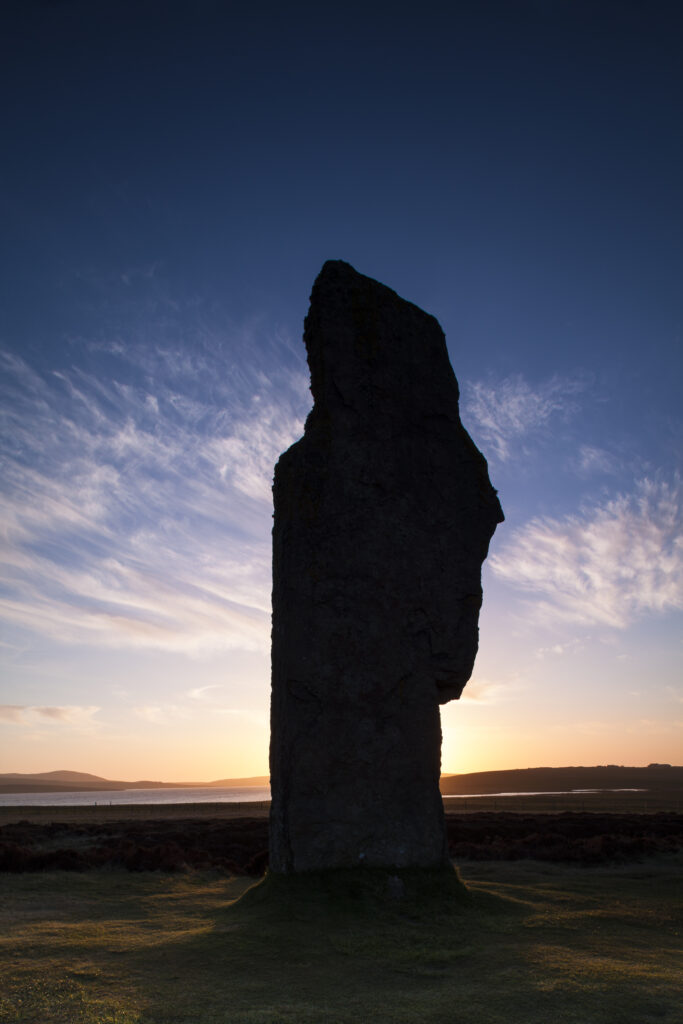 Scotland, Orkney Islands, The Ring of Brodgar.