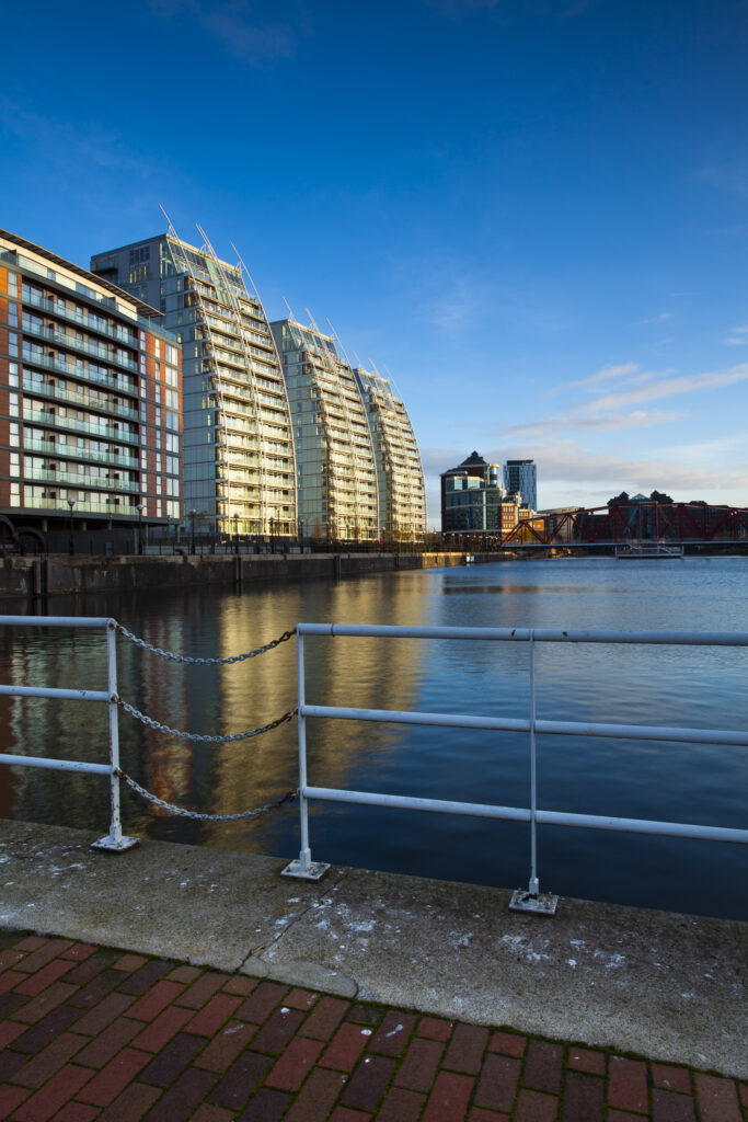 England, Greater Manchester, Salford Quays.