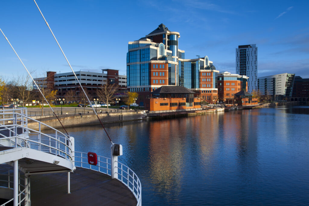 England, Greater Manchester, Salford Quays.