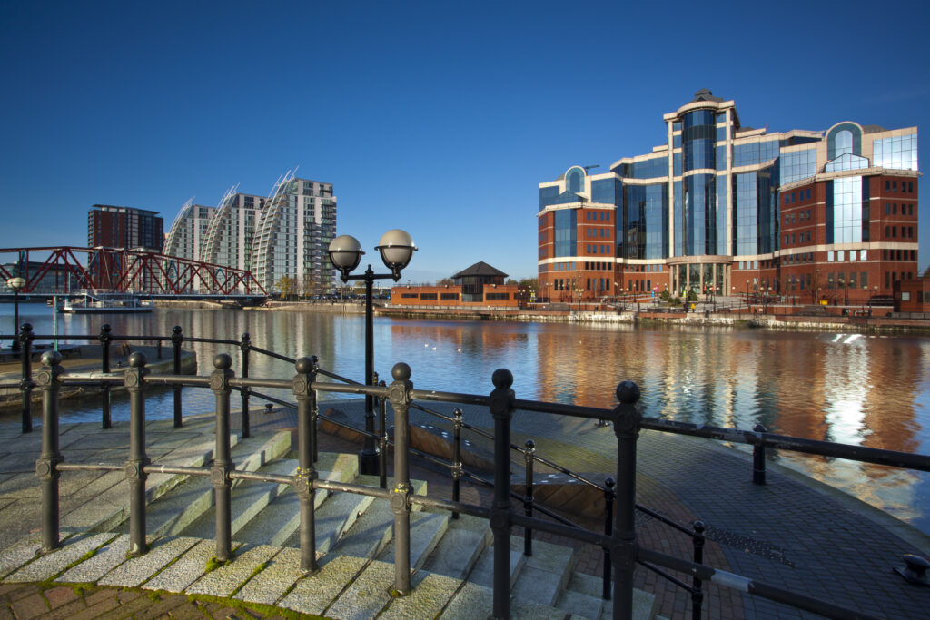England, Greater Manchester, Salford Quays.