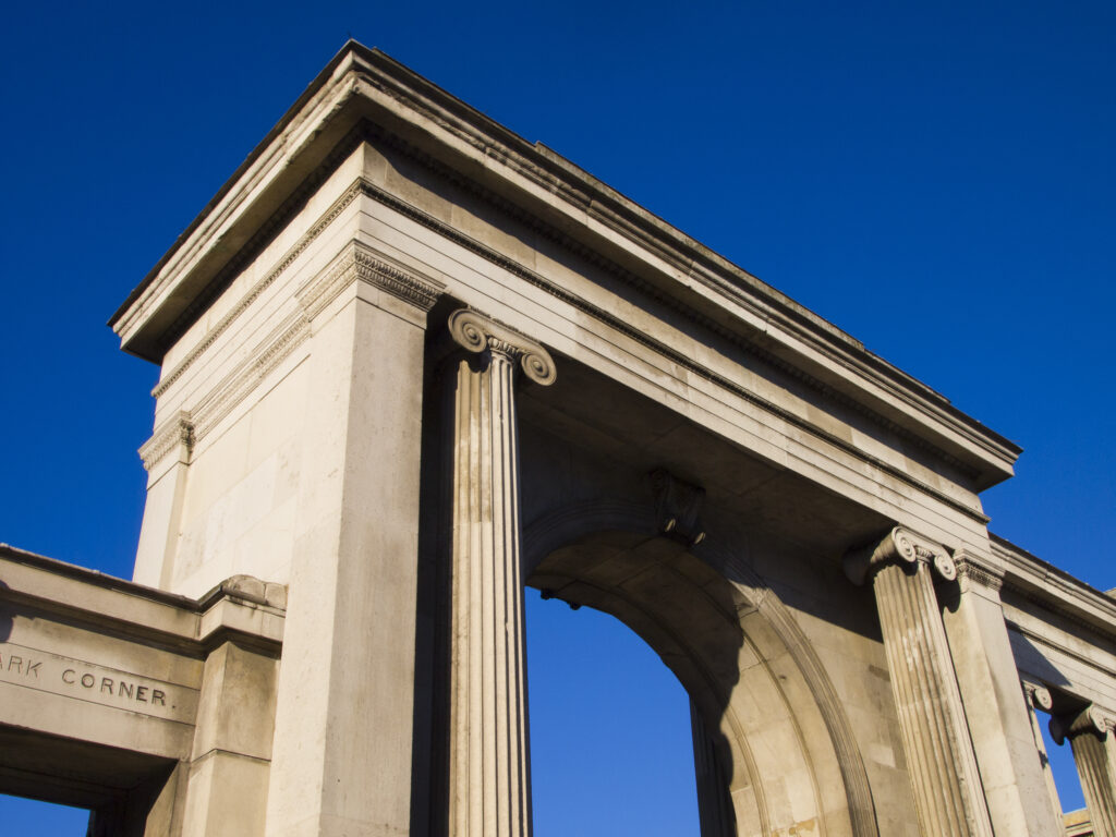 England, London, Hyde Park Corner.