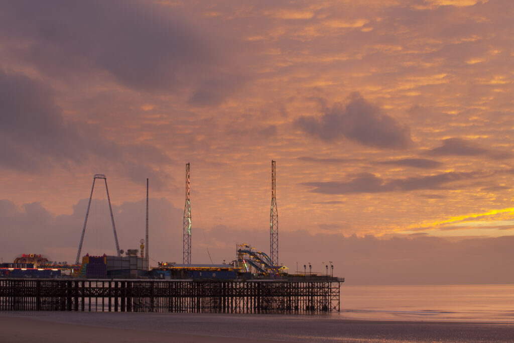England, Lancashire, Blackpool.