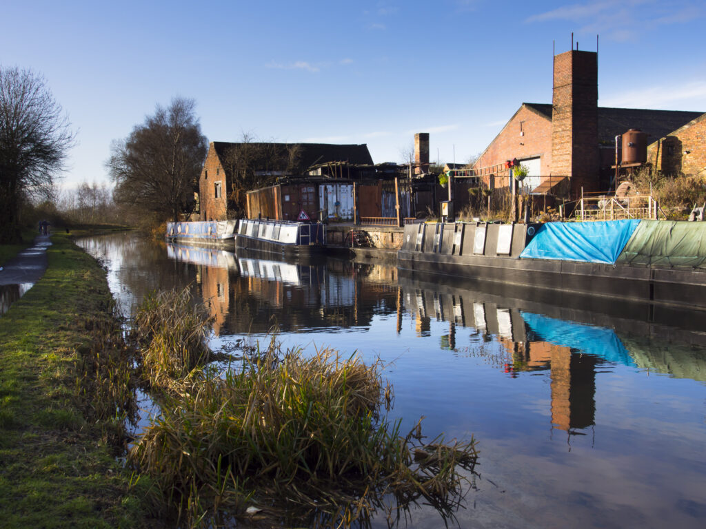 England, West Midlands, Stourbridge Canal.
