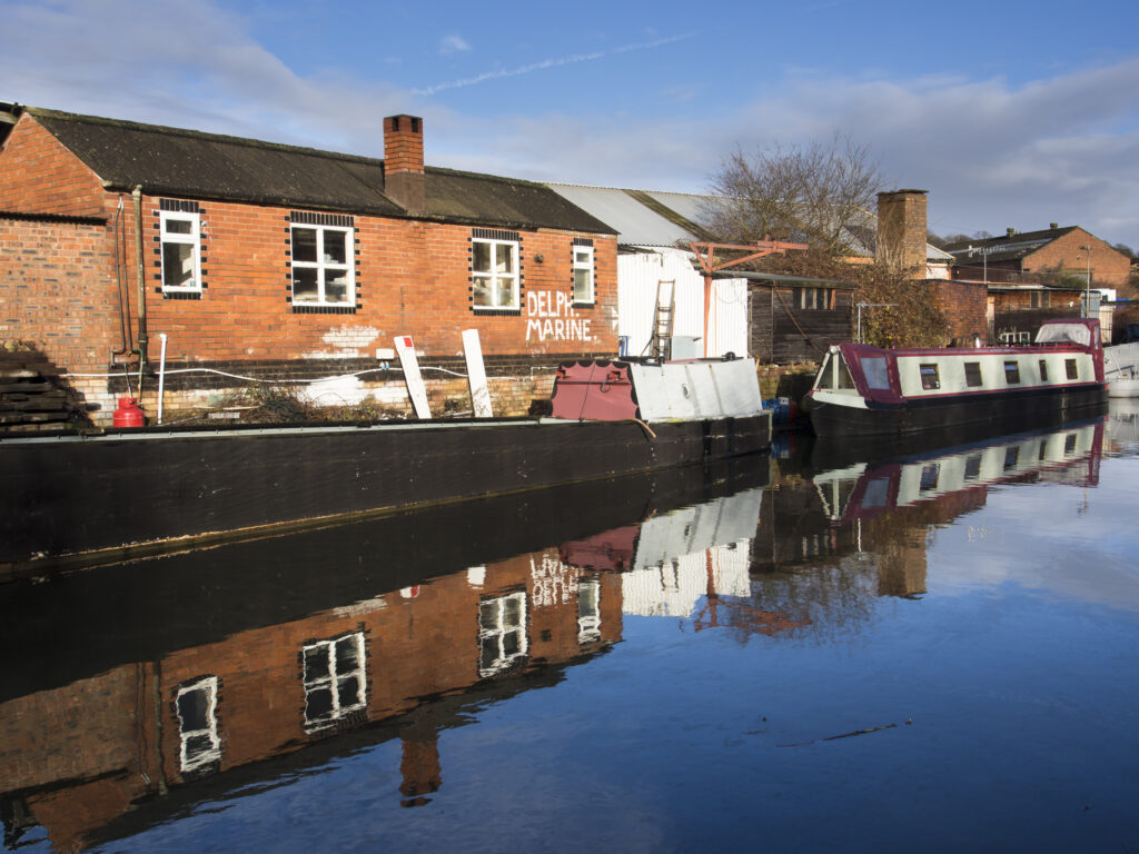 England, West Midlands, Stourbridge Canal.