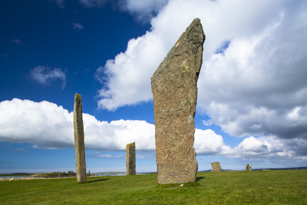Scotland, Orkney Islands, Standing Stones of Stenness.