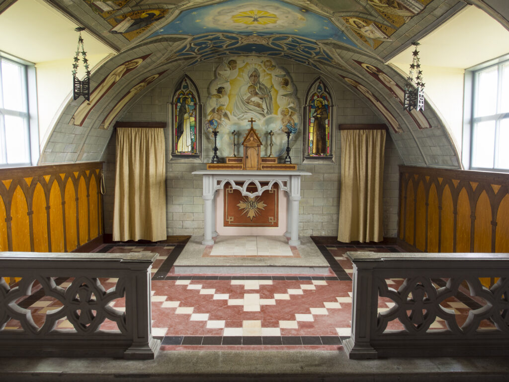 Scotland, Orkney Islands, Italian Chapel.
