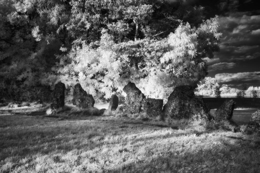 The Rollright Stones, Oxfordshire, England.