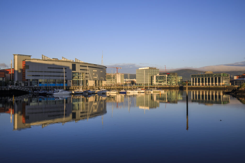 Northern Ireland, Belfast, Belfast Harbour Marina