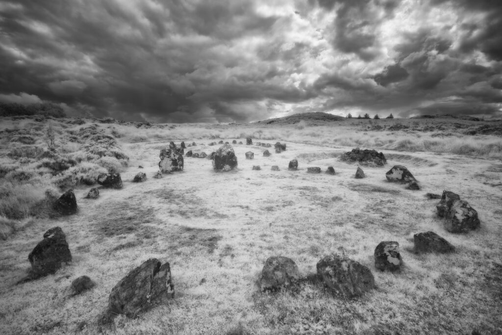 Beaghmore Stone Circle, County Tyrone, Northern Ireland.