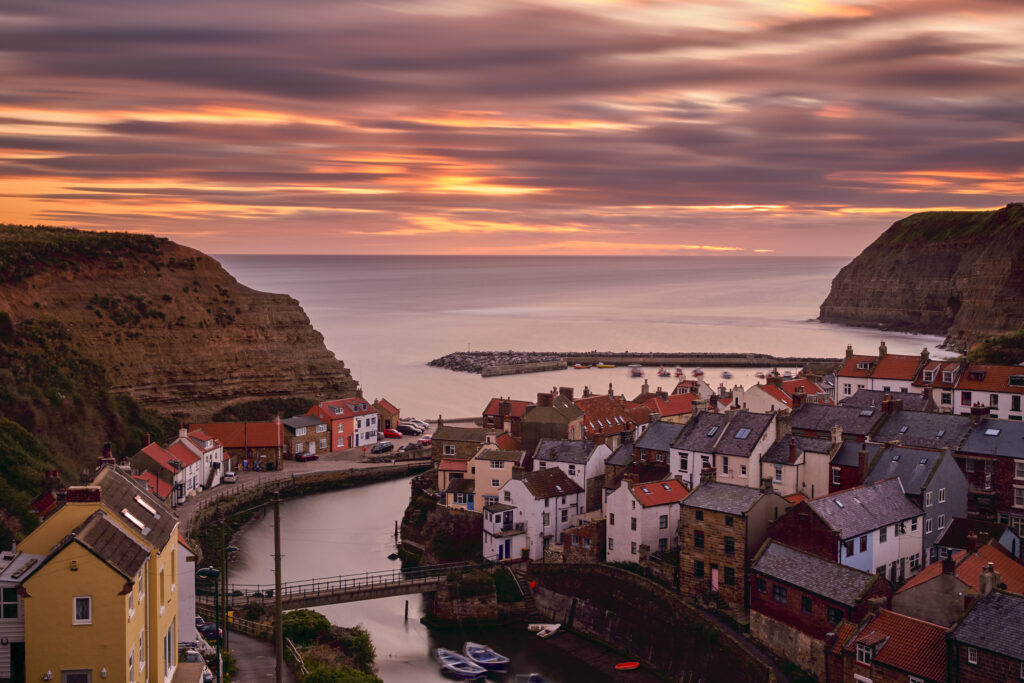 England, North Yorkshire, Staithes.