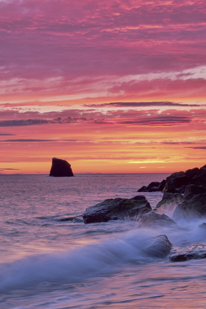 England, North Yorkshire, Saltwick Bay & Nab.