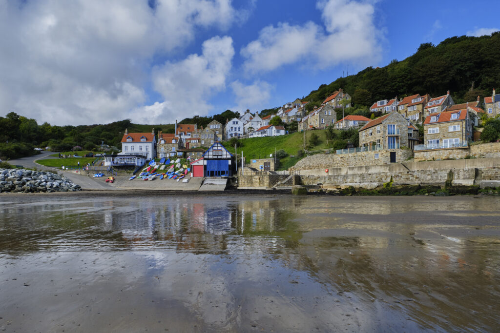 England, North Yorkshire, Runswick Bay.