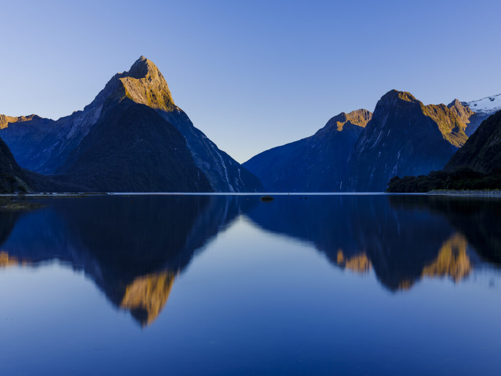 New Zealand, South Island, Milford Sound.
