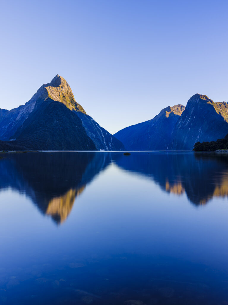 New Zealand, South Island, Milford Sound.