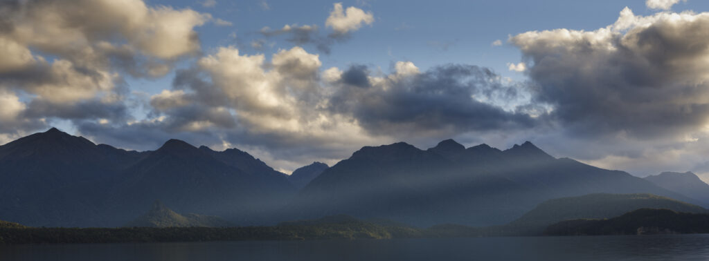 New Zealand, Southland, Lake Manapouri.
