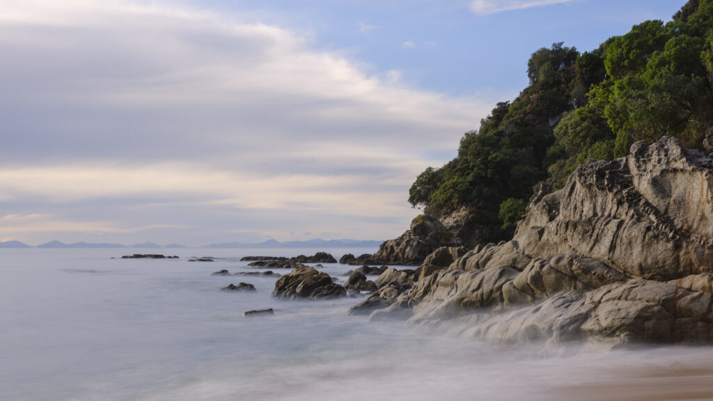 New Zealand, Nelson & Marlborough, Abel Tasman National Park.