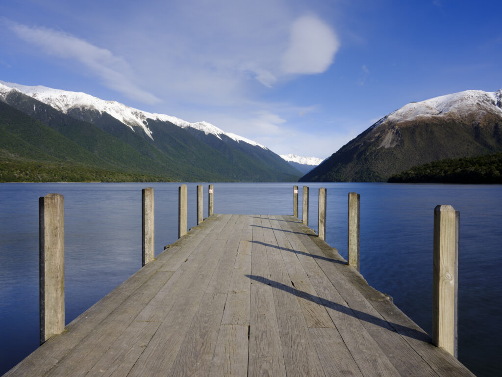 New Zealand, South Island, Nelson Lakes National Park.