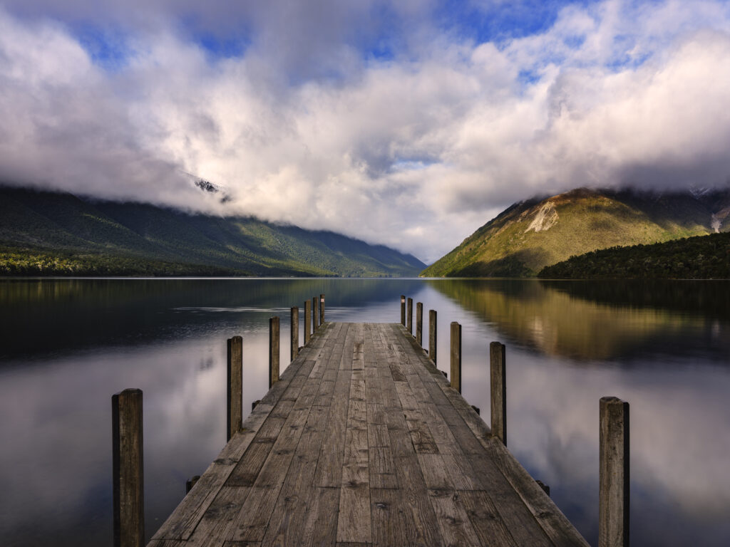 New Zealand, South Island, Nelson Lakes National Park.