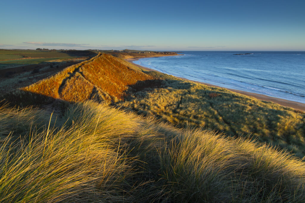 England, Northumberland, Embleton Bay.