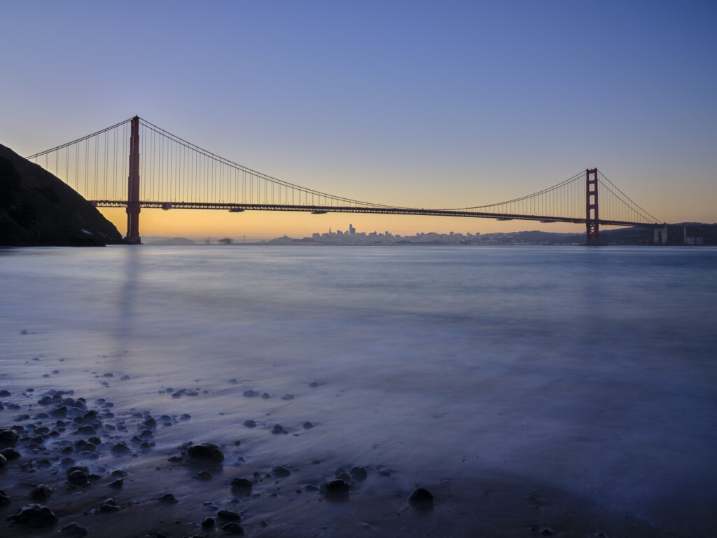United States of America, California, Golden Gate Bridge.
