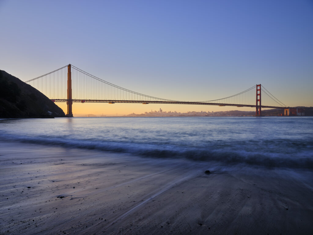 United States of America, California, Golden Gate Bridge.