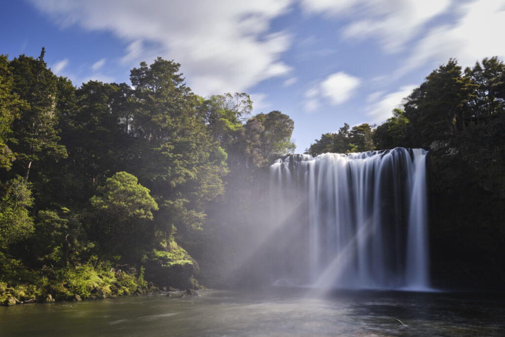 New Zealand, Northland, Rainbow Falls.