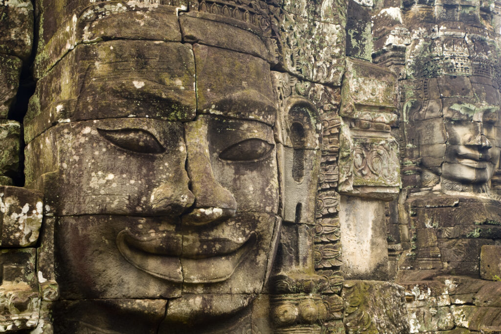 Cambodia, Angkor Thom, Bayon.