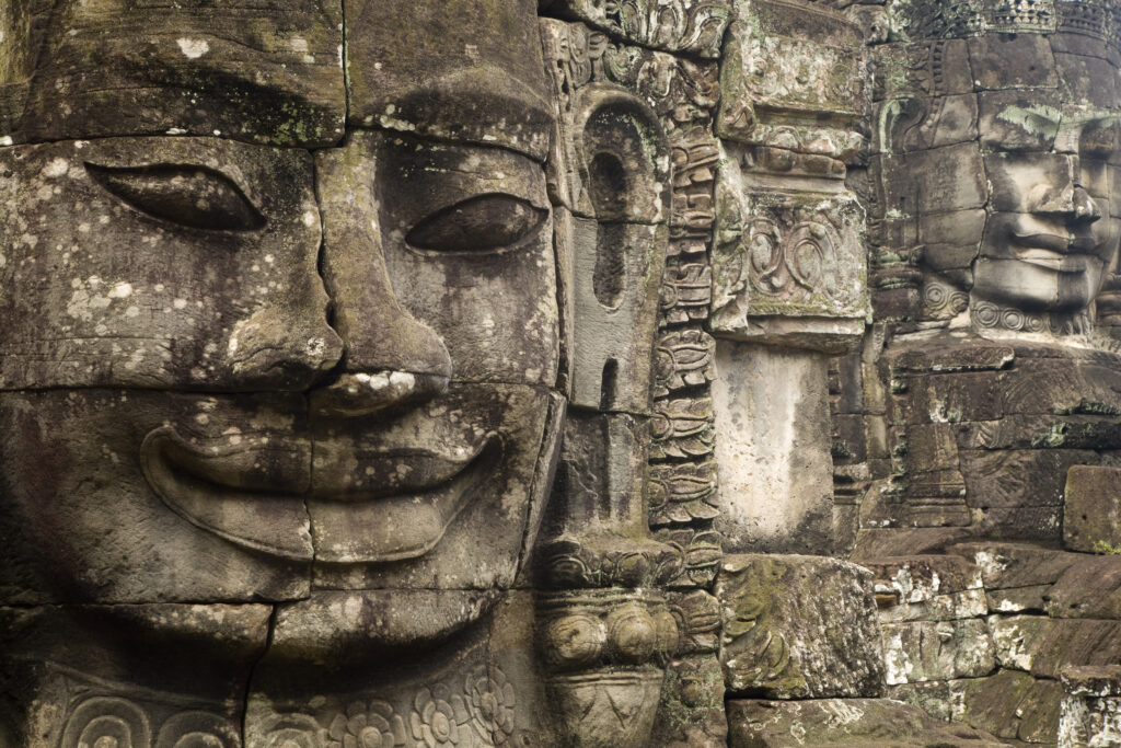 Cambodia, Angkor Thom, Bayon.