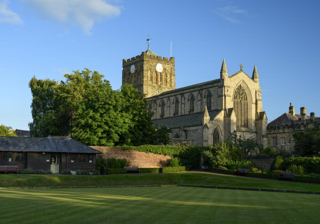 England, Northumberland, Hexham Abbey.