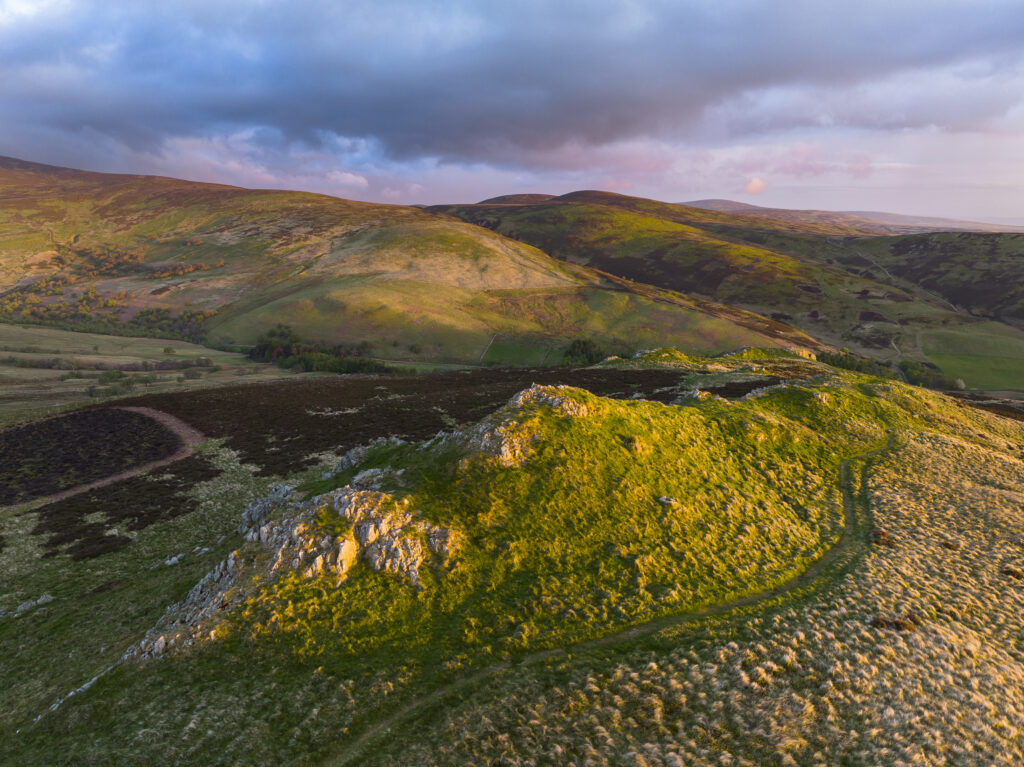 England, Northumberland National Park, Harthope Valley.