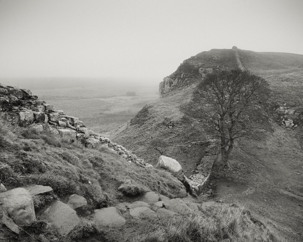 England, Northumberland National Park, Hadrian’s Wall.