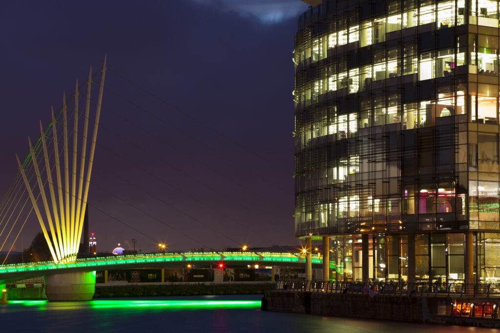England, Greater Manchester, Salford Quays.