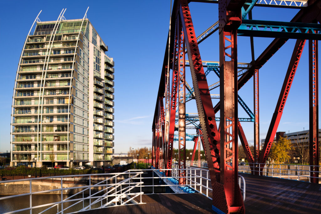 England, Greater Manchester, Salford Quays.