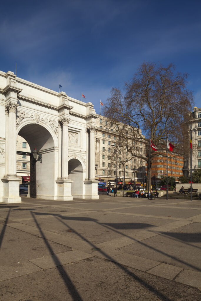 England, London, Marble Arch.