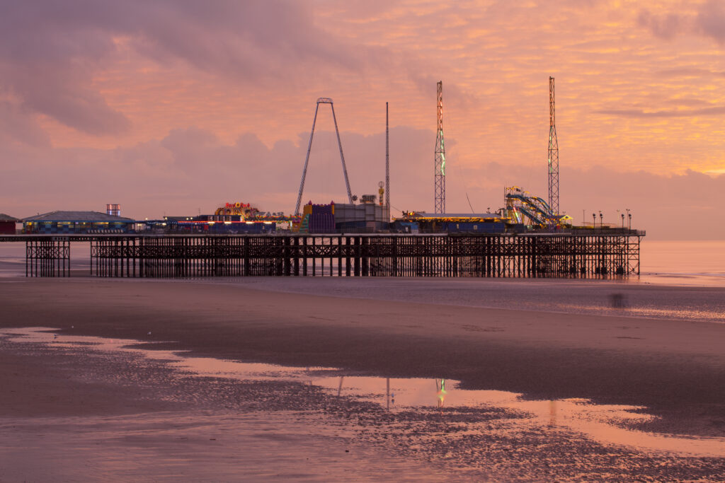 England, Lancashire, Blackpool.