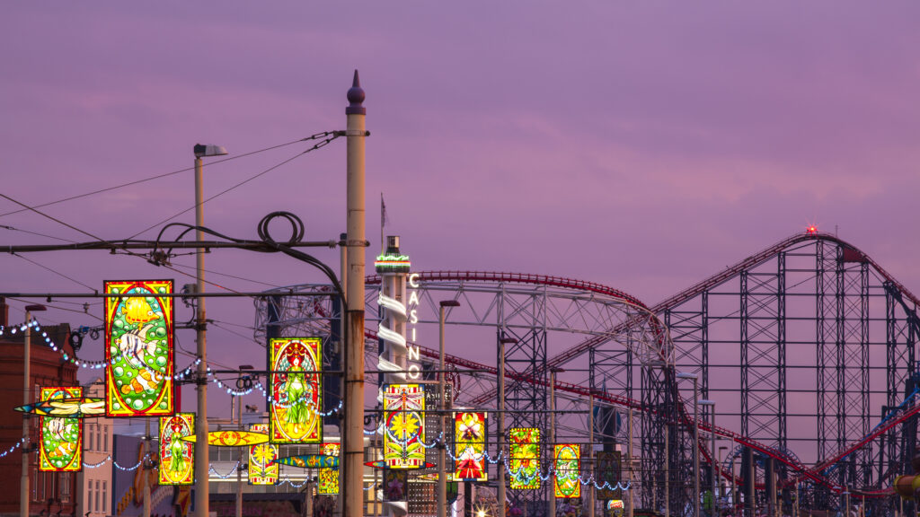 England, Lancashire, Blackpool.