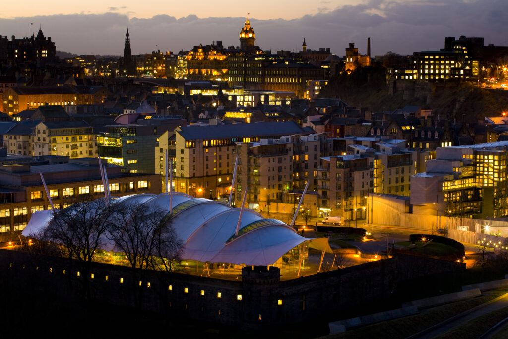 Scotland, Edinburgh, Holyrood.