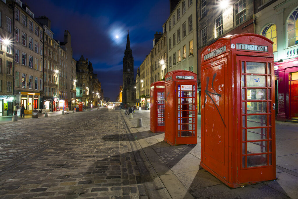 Scotland, Edinburgh, The Royal Mile.
