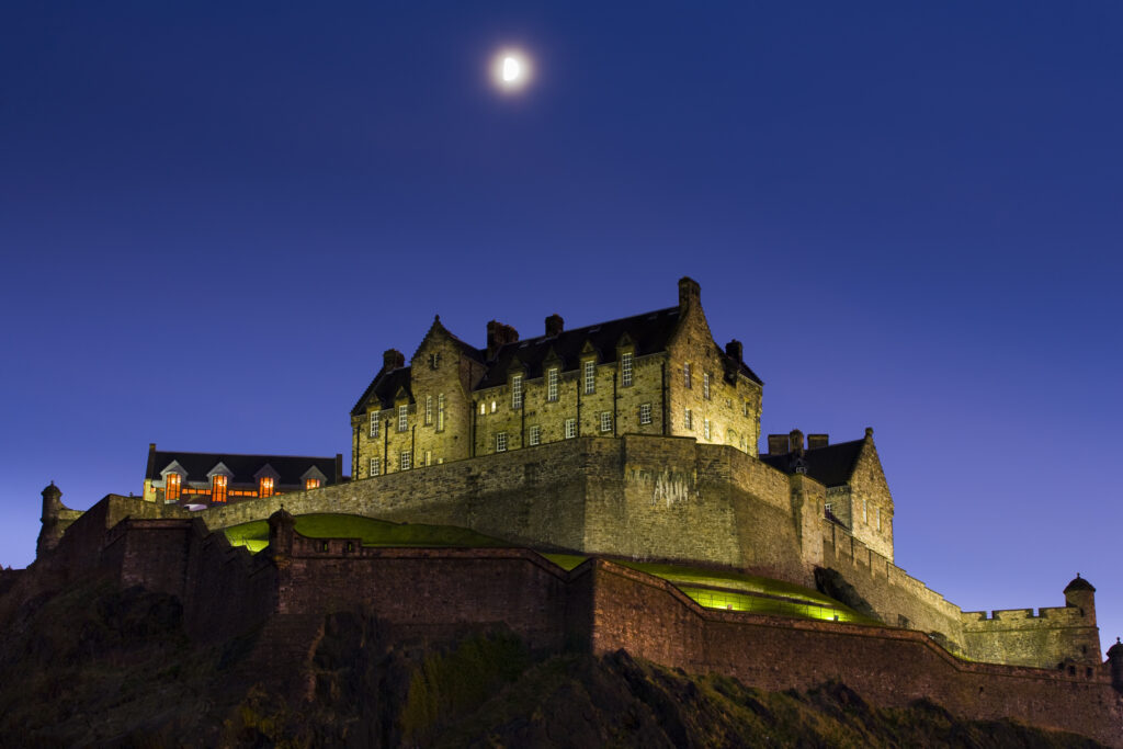 Scotland, Edinburgh, Edinburgh Castle.
