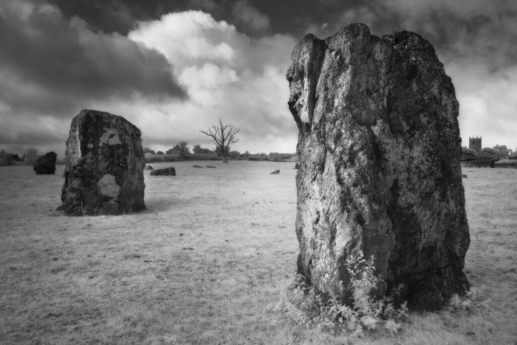 Stanton Drew North East Stone Circle. Somerset, England.