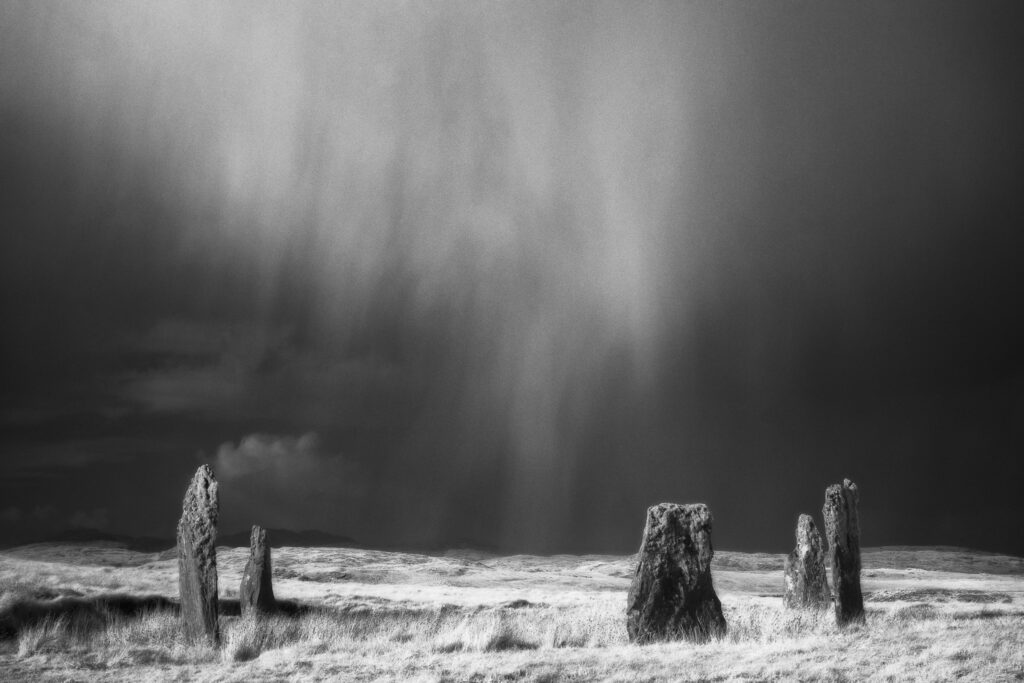 Callanish Stone Circle (No 4), Isle of Lewis, Scotland.