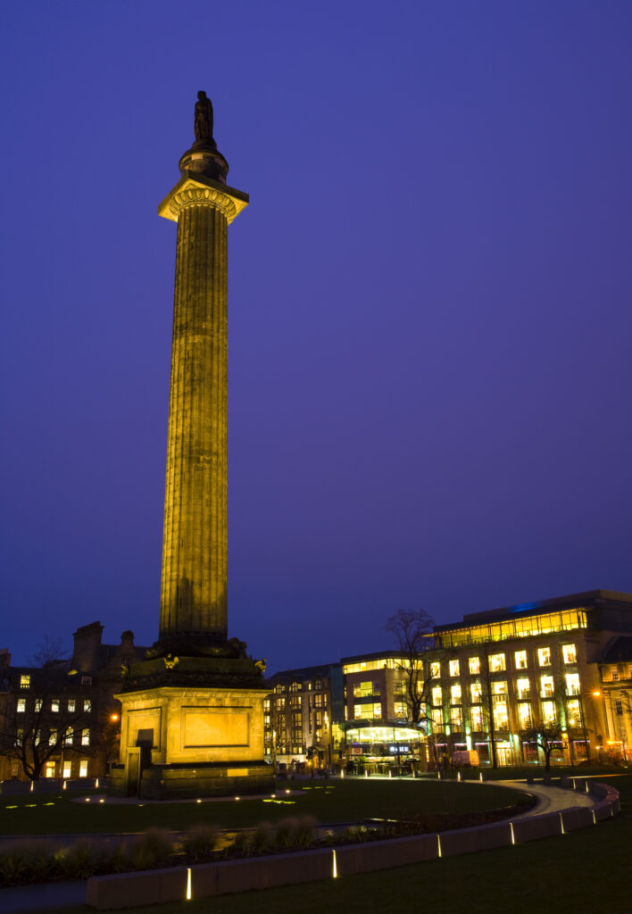 Scotland, Edinburgh, St Andrew’s Square.