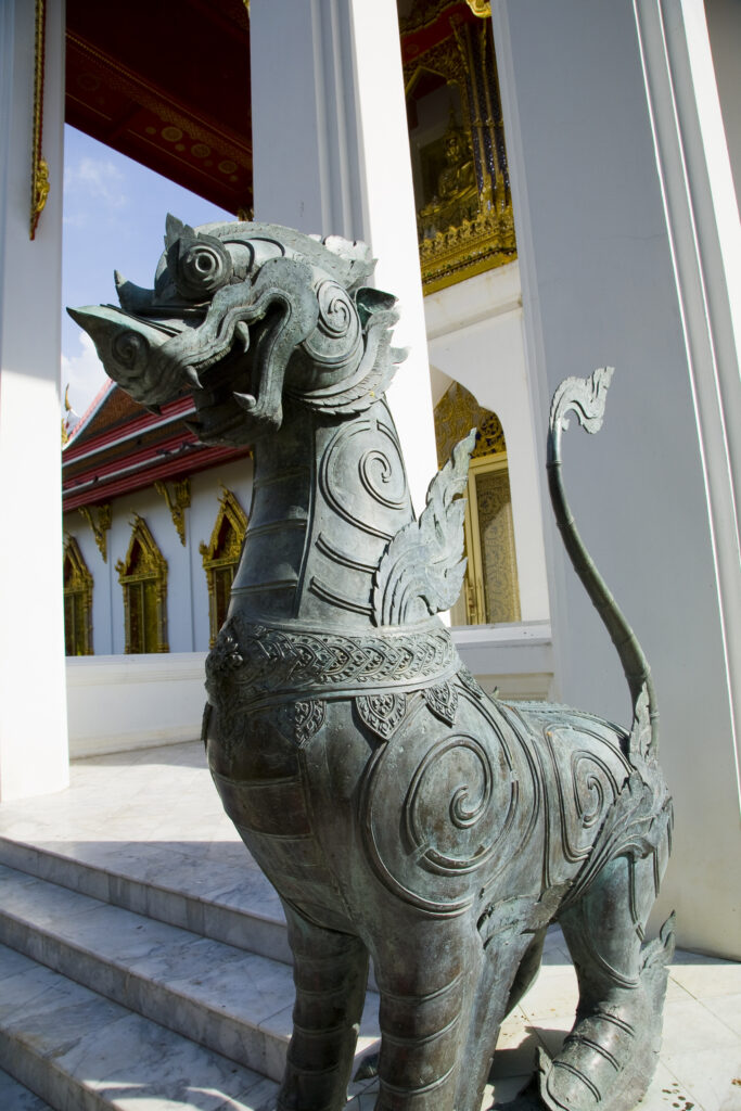 Thailand, Bangkok, Wat Benchamabophit.
