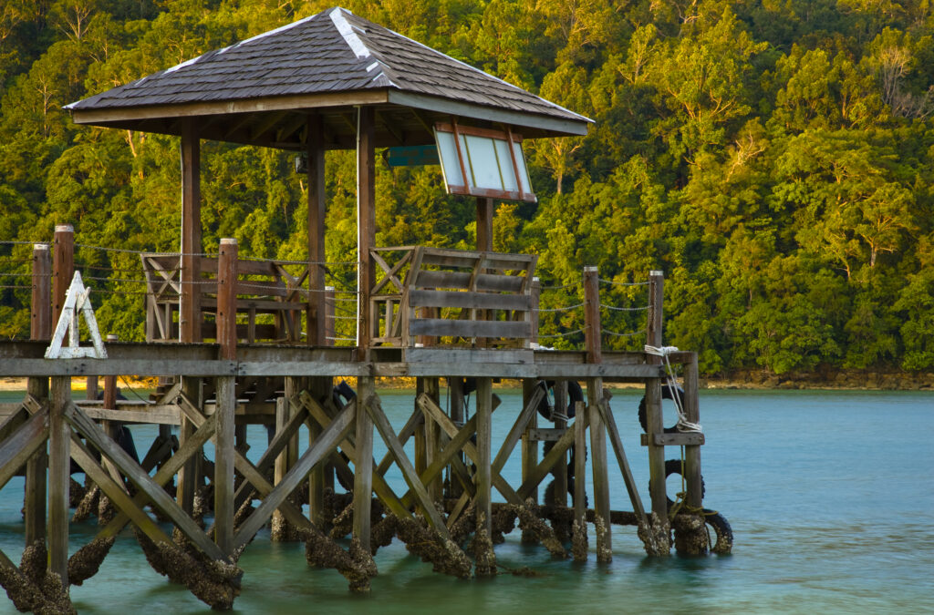 Borneo, Sabah Malaysia, Tunku Abdul Rahman Park.