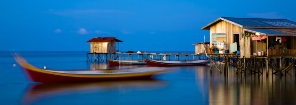 Sabah Malaysia, Borneo, Water Village