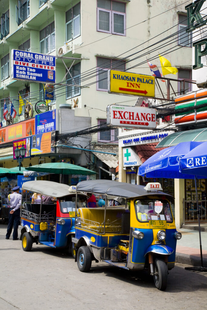 Thailand, Bangkok, Khao San Road.