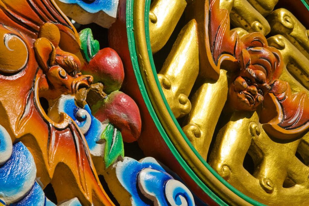Thailand, Bangkok, Wat Chana Songkram.