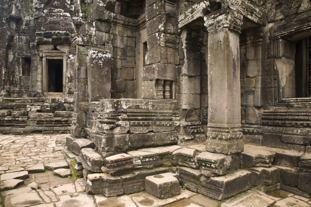 Cambodia, Angkor Thom, Bayon.